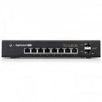 Ubiquiti EdgeSwitch 8 Gestito Gigabit Ethernet (10/100/1000) Supporto Power over Ethernet (PoE) Nero