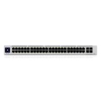 Ubiquiti UniFi Pro 48-Port PoE Gestito L2/L3 Gigabit Ethernet (10/100/1000) Supporto Power over Ethernet (PoE) 1U Argento