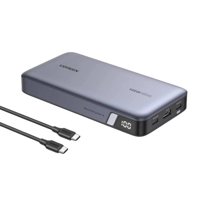 Ugreen 90597A batteria portatile 25000 mAh Grigio — immagine 10 di 18
