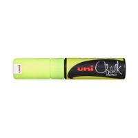 Uni-Ball ChalkGlass Chalk evidenziatore in gesso Scalpello Giallo 1 pz