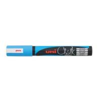 Uni-Ball ChalkGlass PWE-5M evidenziatore in gesso Azzurro 1 pz