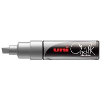 Uni-Ball ChalkGlass PWE-8K evidenziatore in gesso Scalpello Argento 1 pz