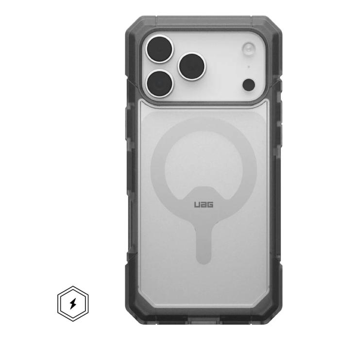 Urban Armor Gear 114522114G31 custodia per cellulare 17,5 cm (6.9'') Cover Cenere, Trasparente — immagine 2 di 12