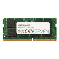V7 4GB DDR4 PC4-17000 - 2133Mhz SO DIMM Notebook Módulo de memoria - V7170004GBS