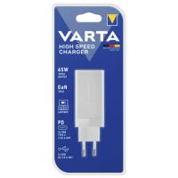 Varta 57956 101 401 Caricabatterie per dispositivi mobili Universale Bianco AC Ricarica rapida Interno