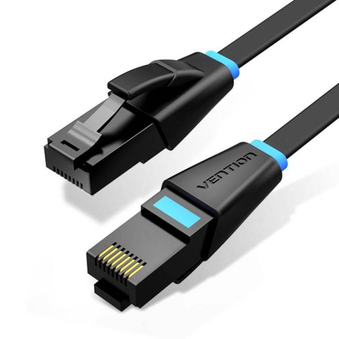 Vention IBJBV cavo di rete Nero 40 m Cat6 U/UTP (UTP) Piatto — immagine 2 di 2