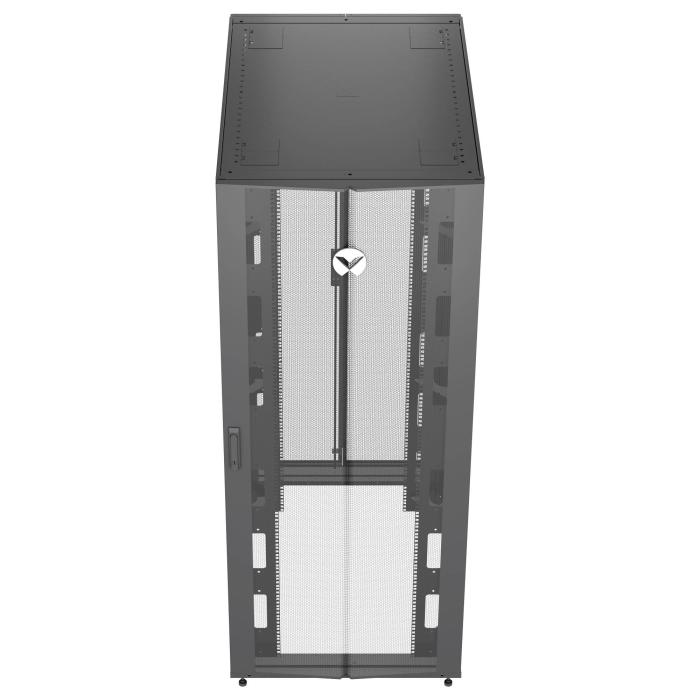 Vertiv VR3350 rack 42U Rack indipendenti Nero, Trasparente — immagine 4 di 5
