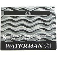 Waterman S0110850 ricaricatore di penna Nero 8 pz