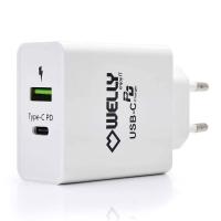 Welly Enjoy IT WY11100 Caricabatterie per dispositivi mobili Universale Bianco AC Ricarica rapida Interno