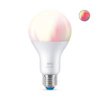 WiZ Lampadina Smart Dimmerabile Luce Bianca o Colorata Attacco E27 100W Goccia