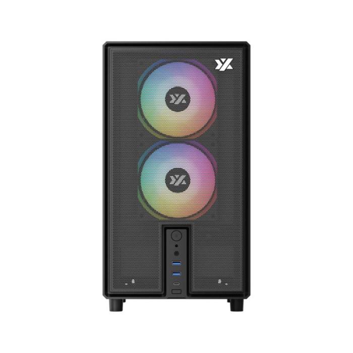 XYZ X-CS-ATOM-B computer case Micro Tower Nero — immagine 25 di 44