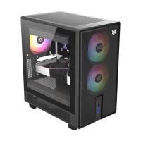 XYZ X-CS-ATOM-B computer case Micro Tower Nero, vedi immagine 21 di 44