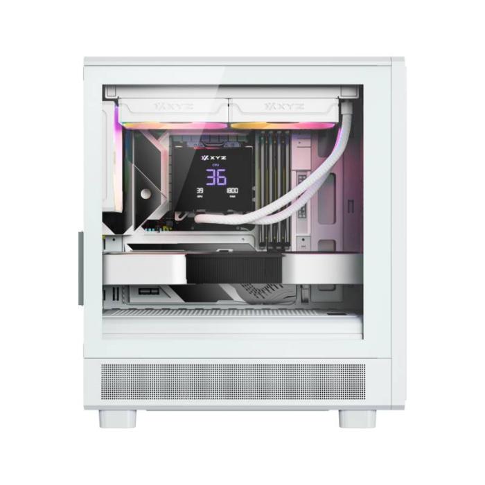 XYZ X-CS-ATOM-W computer case Micro Tower Bianco — immagine 36 di 40