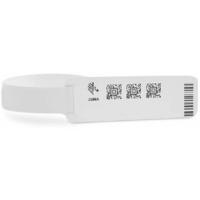 Zebra Z-Band UltraSoft Bianco Braccialetti da ospedale