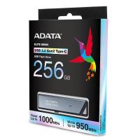 ADATA UE800 unidade de memória USB 256 GB USB Type-C 3.2 Gen 2 (3.1 Gen 2) Prateado