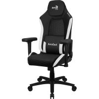 Aerocool CROWNBW cadeira gaiming Cadeira de jogos universal Assento acolchoado Preto, Branco