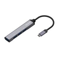 AISENS A109-0541 hub de interface USB 3.2 Gen 1 (3.1 Gen 1) Type-C 5000 Mbit/s Cinzento