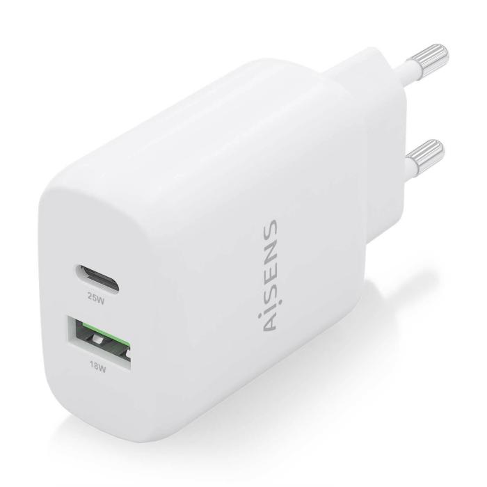 AISENS A110-0758 carregador de dispositivos móveis Universal Branco AC Carregamento rápido Interior — imagem 2 de 5