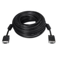 AISENS A113-0076 cabo VGA 20 m VGA (D-Sub) Preto