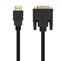 AISENS A117-0451 adaptador de cabo de vídeo 3 m DVI HDMI Type A (Standard) Preto