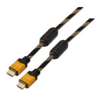 AISENS A119-0110 cabo HDMI 1 m HDMI Type A (Standard) Preto, Laranja