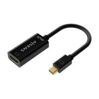 AISENS A125-0643 adaptador de cabo de vídeo 0,15 m Mini DisplayPort HDMI Type A (Standard) Preto