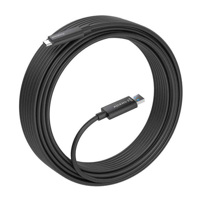 AISENS A157-0925 cabo USB USB 3.2 Gen 2 (3.1 Gen 2) 15 m 2 x USB A USB C Preto — imagem 2 de 5