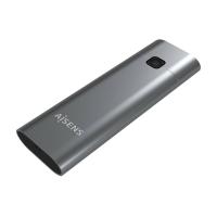 AISENS ASM2-021GR Caixa para Discos Rígidos Compartimento SSD Cinzento M.2