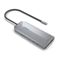 AISENS ASUC-12P005-GR base & duplicador de portas Com fios USB 3.2 Gen 1 (3.1 Gen 1) Type-C Cinzento