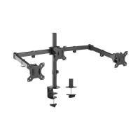 AISENS DT27TSR-061 montagem e suporte para monitores 68,6 cm (27'') Secretária Preto