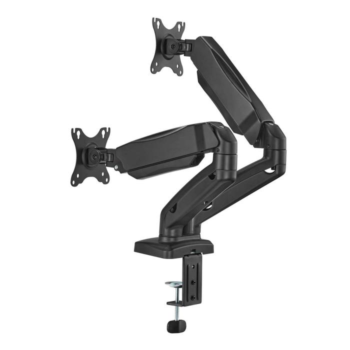 AISENS DT32TSR-221 montagem e suporte para monitores 81,3 cm (32'') Secretária Preto — imagem 2 de 6