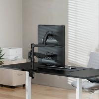 AISENS DT32TSR-453 montagem e suporte para monitores 81,3 cm (32'') Secretária Preto, ver imagem 4 de 14