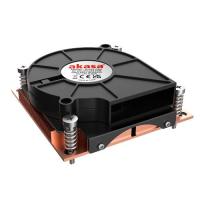 Akasa AK-CC7401BP01 Sistema de Arrefecimento de Computador Processador Arrefecimento a ar 7,5 cm Preto 1 unidade(s)