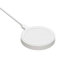 Akashi ALTCHWIRL10WH carregador de dispositivos móveis Smartphone Branco Carregamento wireless Interior