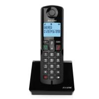 Alcatel S280 EWE Telefone DECT Identificação de chamadas Preto