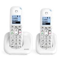 Alcatel XL785 DUO Telefone analógico/DECT Identificação de chamadas Branco