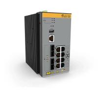 Allied Telesis AT-IE340-12GP-80 Gerido L3 Gigabit Ethernet (10/100/1000) Power over Ethernet (PoE) Cinzento