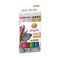 Alpino AL000246 lápis de cor Metálico, Pastel 12 unidade(s)