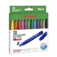 Alpino AR000006 caneta de feltro Extra negrito Multicor 12 unidade(s)
