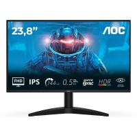 AOC 24B36X monitor de ecrã 60,5 cm (23.8'') 1920 x 1080 pixels Full HD LED Preto