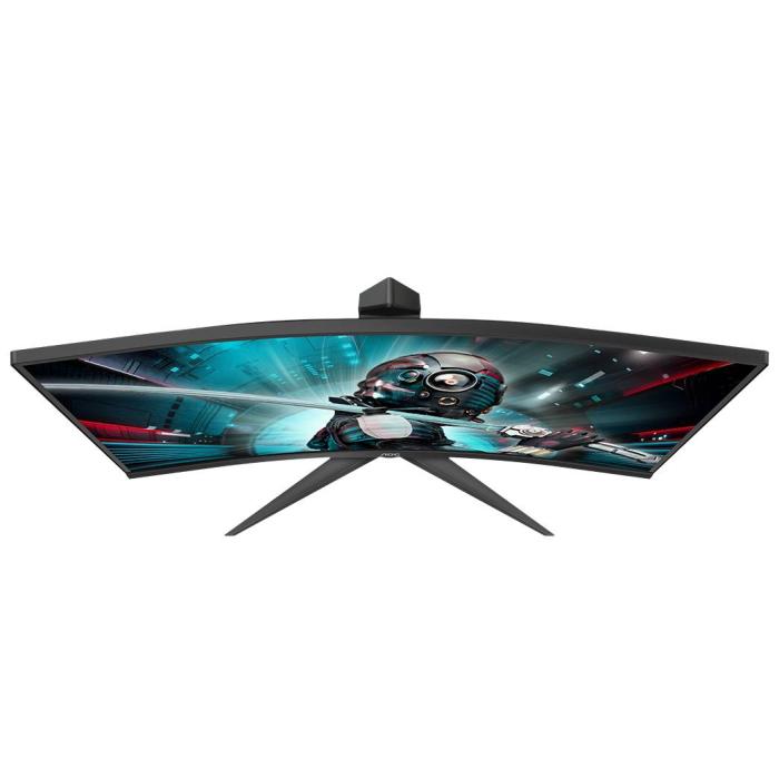 AOC G2 CQ27G2U/BK monitor de ecrã 68,6 cm (27'') 2560 x 1440 pixels Quad HD LED Preto, Vermelho — imagem 24 de 24