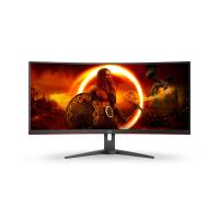 AOC G2 CU34G2XE/BK LED display 86,4 cm (34'') 3440 x 1440 pixels Wide Quad HD LCD Preto, Vermelho, ver imagem 2 de 11