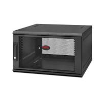 APC NetShelter WX 6U Single Hinged Wall-mount Enclosure 600mm Deep Rack de pendurar na parede Preto