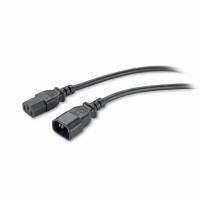 APC PWR Cord C13 - C14, 0.6 m Preto 0,61 m Acoplador C13 Acoplador C14