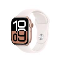 Apple Watch Series 10 OLED 42 mm Digital 374 x 446 pixels Ecrã táctil Rosa dourado Wi-Fi GPS