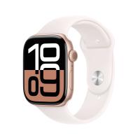 Apple Watch Series 10 OLED 46 mm Digital 416 x 496 pixels Ecrã táctil 4G Rosa dourado Wi-Fi GPS