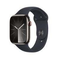 Apple Watch Series 9 45 mm Digital 396 x 484 pixels Ecrã táctil 4G Grafite Wi-Fi GPS