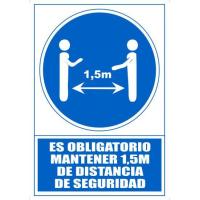 Archivo 2000 6173-15 AZ sinal informativo Carta Azul, Branco PVC 1 unidade(s)