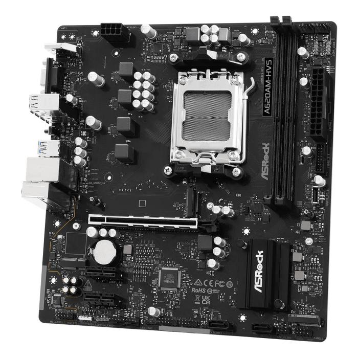 Asrock A620AM-HVS AMD A620A Ranhura AM5 micro ATX — imagem 8 de 10