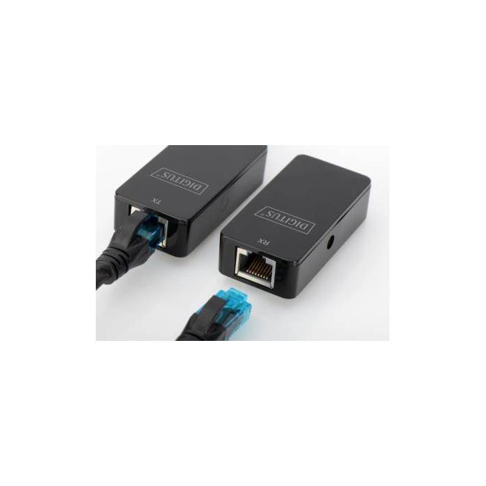 ASSMANN Electronic DA-70141 Network transmitter & receiver Preto extensor de redes — imagem 3 de 3